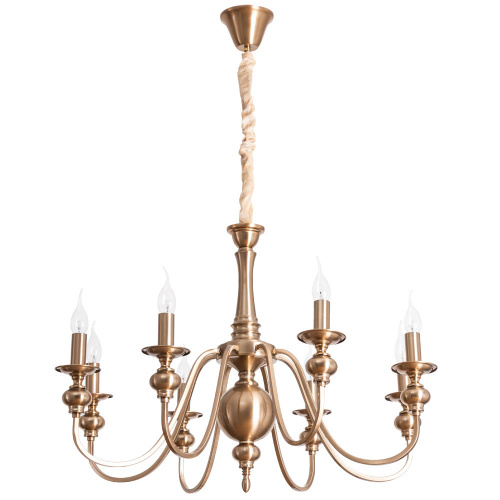 Подвесная люстра Arte Lamp Passoni A6097LM-8PB купить по низкой цене