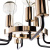 Подвесная люстра Arte Lamp GELO A6001LM-9BK купить по низкой цене