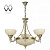 Подвесная люстра Mw-Light Афродита 317010406