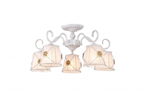 Потолочная люстра Arte Lamp FORTUNA A5495PL-5WG купить по низкой цене