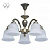 Потолочная люстра Mw-Light Ариадна 450014605