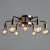 Потолочная люстра Arte Lamp GELO A6001PL-7BK купить по низкой цене