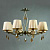 Потолочная люстра BRIZZI Серия 03203 BX03203/8 Bronze Cream