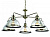 Подвесная люстра Arte Lamp OGLIO A9273LM-5AB