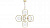 Подвесная люстра Lightstar Alfa 745073