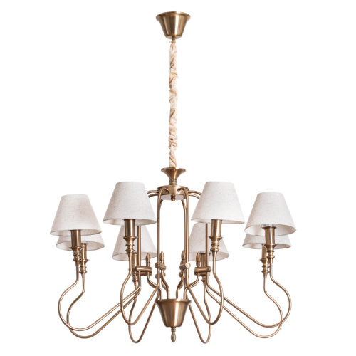 Подвесная люстра Arte Lamp Agio A6086LM-8PB купить по низкой цене