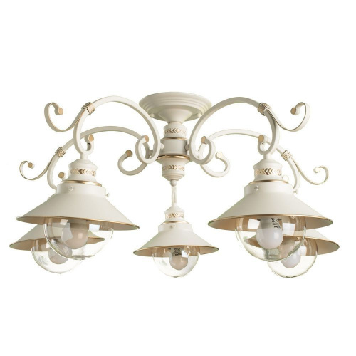 Потолочная люстра Arte Lamp GRAZIOSO A4577PL-5WG купить по низкой цене