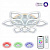 Потолочная люстра CITILUX Ромби Смарт CL236A190E