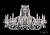 Подвесная люстра Bohemia Ivele 1402/16/360/Pa