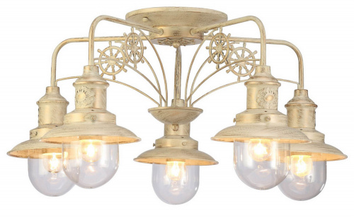 Потолочная люстра Arte Lamp SAILOR A4524PL-5WG купить по низкой цене