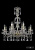 Подвесная люстра Bohemia Ivele 1413/8+4/220/XL-73/G