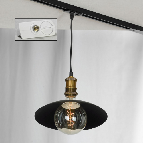 Трековый однофазный подвесной светильник Lussole TRACK LIGHTS LSP-9670-TAW