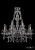 Подвесная люстра Bohemia Ivele 1411/8+4/195/XL-65/Pa