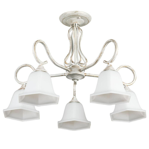 Потолочная люстра Arte Lamp Merry A2714PL-5WG купить по низкой цене