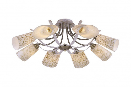 Потолочная люстра Arte Lamp LETICIA A6212PL-8WG купить по низкой цене