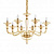 Подвесная люстра Ideal Lux DANIELI SP8 AMBRA