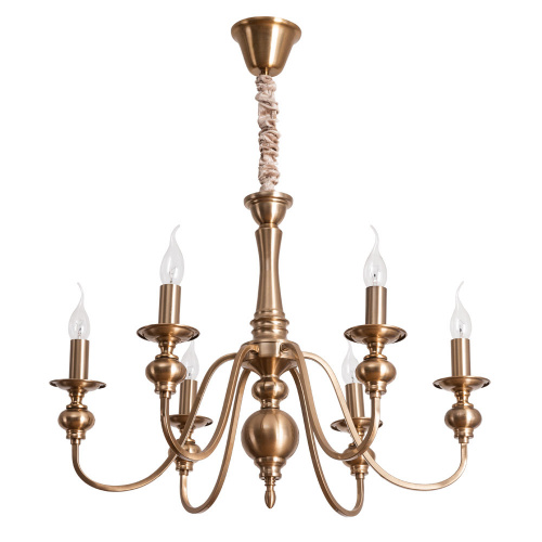 Подвесная люстра Arte Lamp Passoni A6097LM-6PB купить по низкой цене