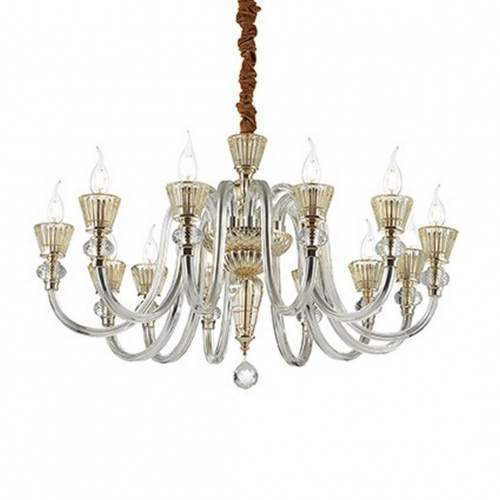 Подвесная люстра Ideal Lux STRAUSS SP12 купить по низкой цене