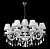 Подвесная люстра Crystal Lux BLANCA BLANCA SP12