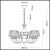 Подвесная люстра Odeon Light MIRELLA 4191/6 купить по низкой цене