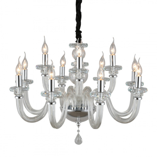 Подвесная люстра Omnilux Scalea OML-89303-12 купить по низкой цене