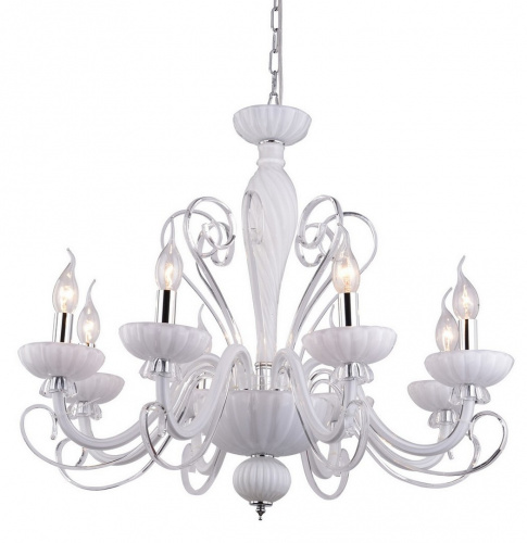 Подвесная люстра Arte Lamp ODETTA A7195LM-8WH купить по низкой цене