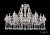Подвесная люстра Bohemia Ivele 1413/20+10/530/G