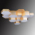 Светодиодная потолочная люстра Lightstar FAVO 750123 купить по низкой цене