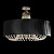 Потолочная люстра Newport 1400 1406/S black