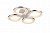Светодиодная потолочная люстра ST Luce SL869 SL869.552.04