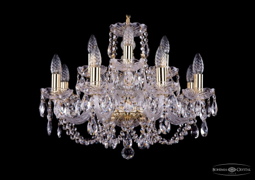 Подвесная люстра Bohemia Ivele 1406/8+4/195/G купить по низкой цене