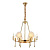 Подвесная люстра Lumina Deco Montego LDP 8010-6 F.GD