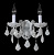 Бра Crystal Lux INES INES AP2 WHITE