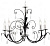 Подвесная люстра Arte Lamp ROMANA A1742LM-5BK
