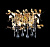 Бра Crystal Lux ROMEO ROMEO AP2 GOLD