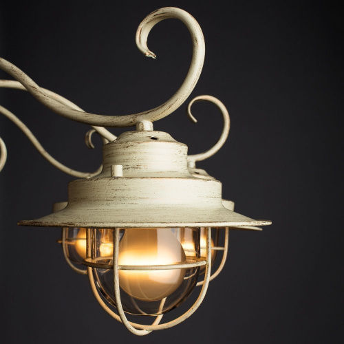 Потолочная люстра Arte Lamp LANTERNA A4579PL-8WG купить по низкой цене