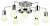 Потолочная люстра Arte Lamp GELO A6001PL-7WH