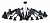 Подвесная люстра Arte Lamp Ragno Black A2043SP-16BK