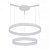 Светодиодный подвесной светильник Arte Lamp SORENTO A2504SP-2WH