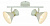 Спот Arte Lamp BALTIMORE A1406AP-2WG