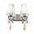 Бра Lumina Deco  Alessia LDW 1726-2W CHR