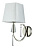 Бра Crystal Lux MARSELA AP1 NICKEL