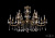 Подвесная люстра Bohemia Ivele 1702/8+8/300+150/A/GB