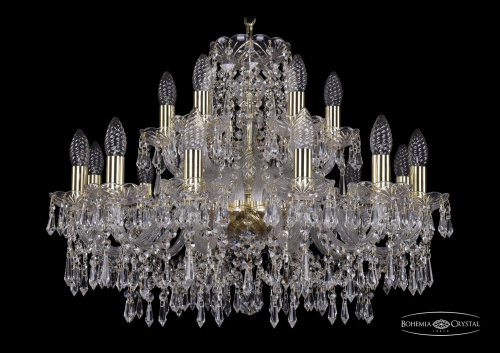 Подвесная люстра Bohemia Ivele 1403/12+6/240/G купить по низкой цене