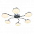 Светодиодная потолочная люстра ST Luce IDONEO SL946.112.06