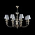 Подвесная люстра MAYTONI Serena Antique ARM041-08-G