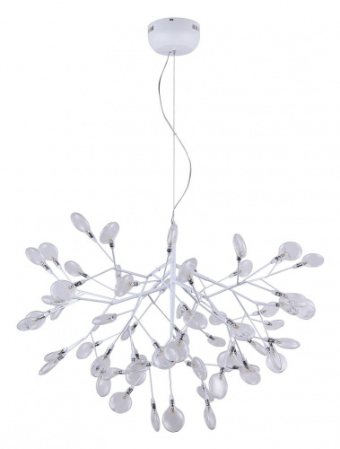 Подвесной светильник Crystal Lux EVITA SP63 WHITE/TRANSPARENT