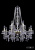 Подвесная люстра Bohemia Ivele 1403/8+4/240/h-76/G