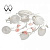 Потолочная люстра Mw-Light Роса 422010405