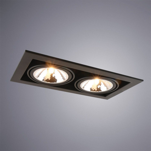 Встраиваемый светильник Arte Lamp CARDANI SEMPLICE A5949PL-2BK
